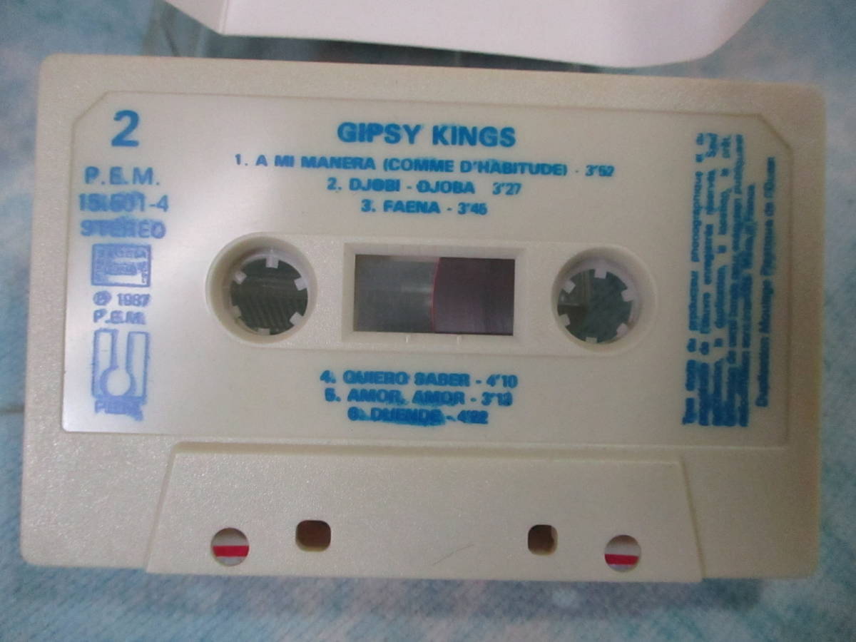 超綺麗★1987 輸入盤 GIPSY KINGS カセットテープ★ジプシー・キング１２曲/P_画像6