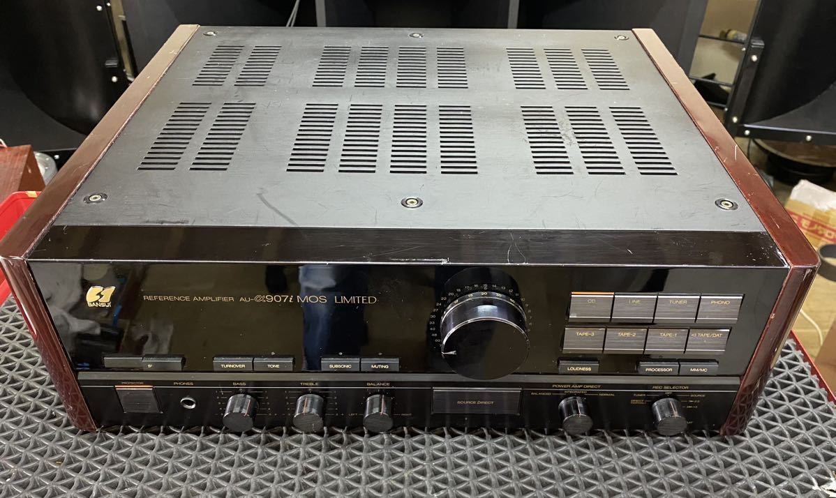 偉大な SANSUI Amplifier Reference LIMITED MOS AU-α907i サンスイ