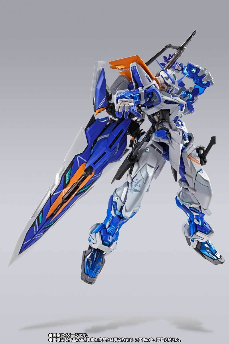 新品未開封 魂ウェブ商店 METAL BUILD ガンダムアストレイブルーフレーム セカンドリバイ 3点セット メタルビルド 輸送箱未開封 伝票跡なし_画像7