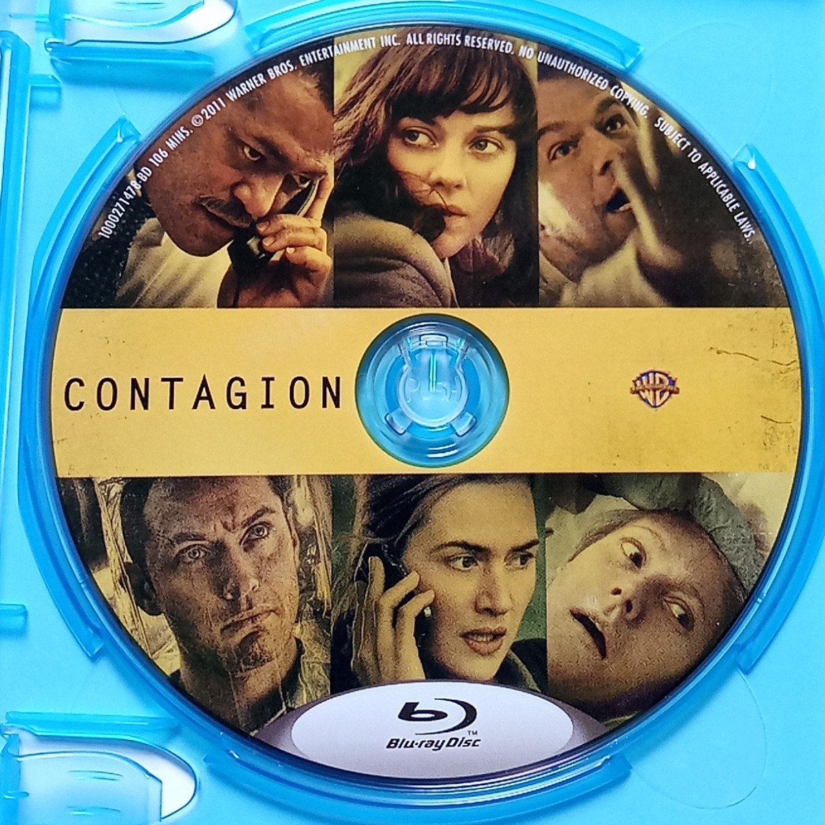 【送料込】 Blu-ray + DVD 2枚組 コンテイジョン / Contagion マット・デイモン マリオン・コティヤール ジュード・ロウ_画像5