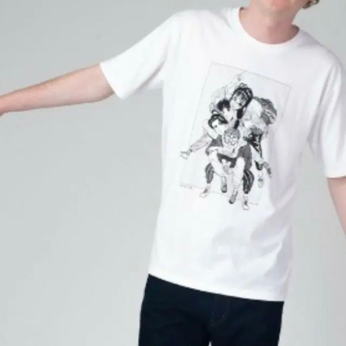 【新品未使用】ツルモク独身寮 ビッグコミックスピリッツ40周年 コラボTシャツ Lサイズ