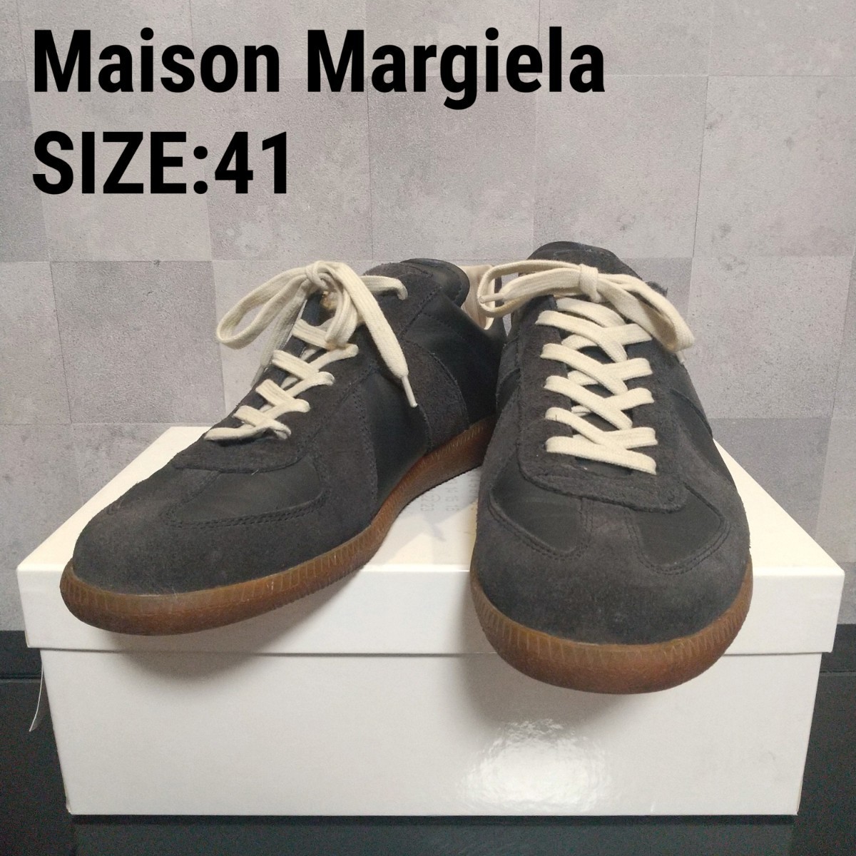 最新最全の Margiela◇REPLICA Maison ジャーマントレーナー 靴
