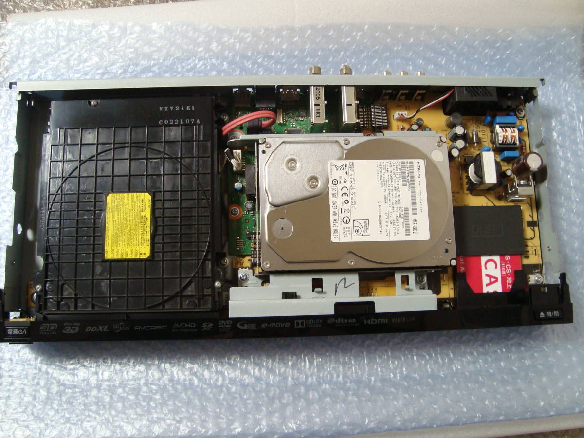 ※◎即日発送可◎動作品（HDD：2TBに増量換装）Panasonic パナソニック ブルーレイレコーダー DMR-BWT520_画像2