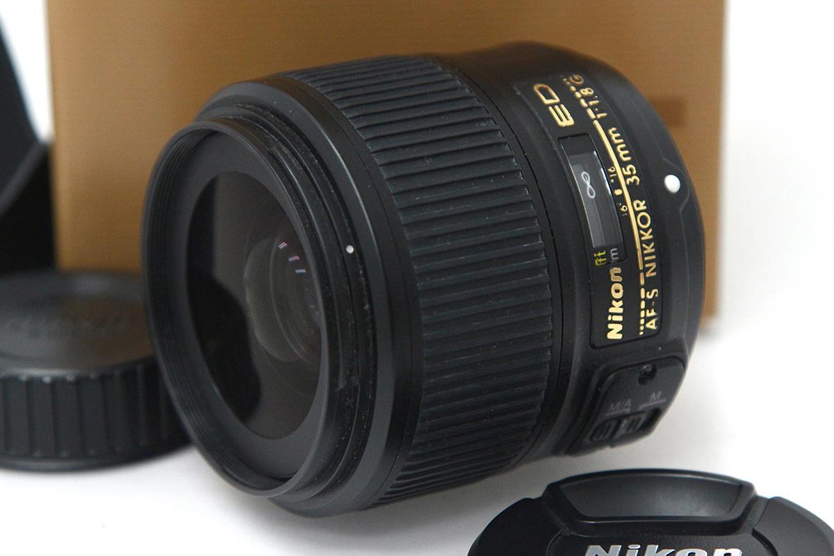 休日限定 美品｜ニコン AF-S NIKKOR 35mm F1.8G ED γH2751-2A4 ニコン