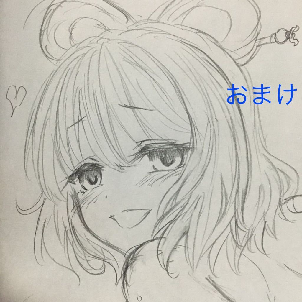 初描き B5 同人手描きイラスト 東方Project 霍青蛾 水着の青蛾 初描き B5 同人手描きイラスト 東方Project 霍青蛾 水着の青蛾