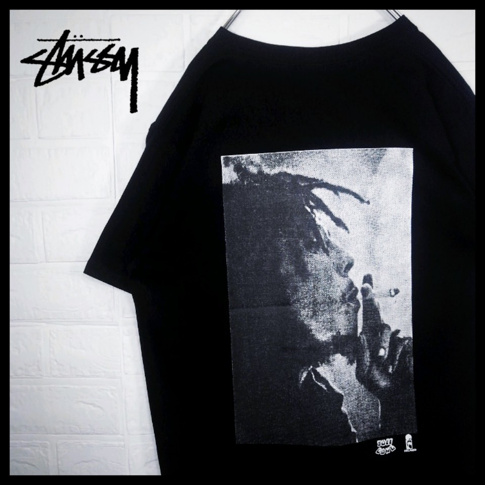 STUSSY(ステューシー)》ボブ・マーリーTシャツ L【新品未使用タグ付き