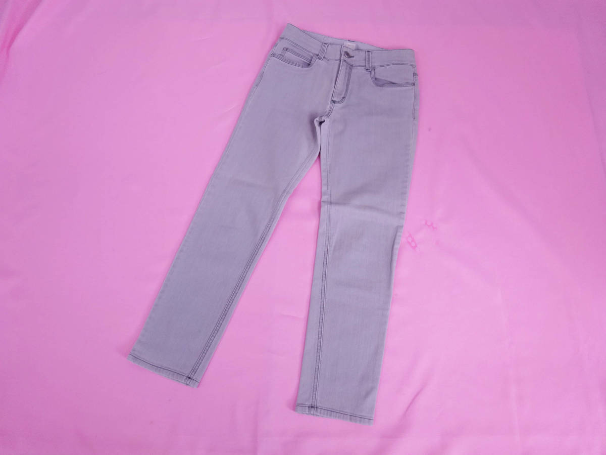 【良好品】 kiton キートンジーンズ　　グレーデニム　スキニー　ストレッチ　40 Jeans Mサイズ