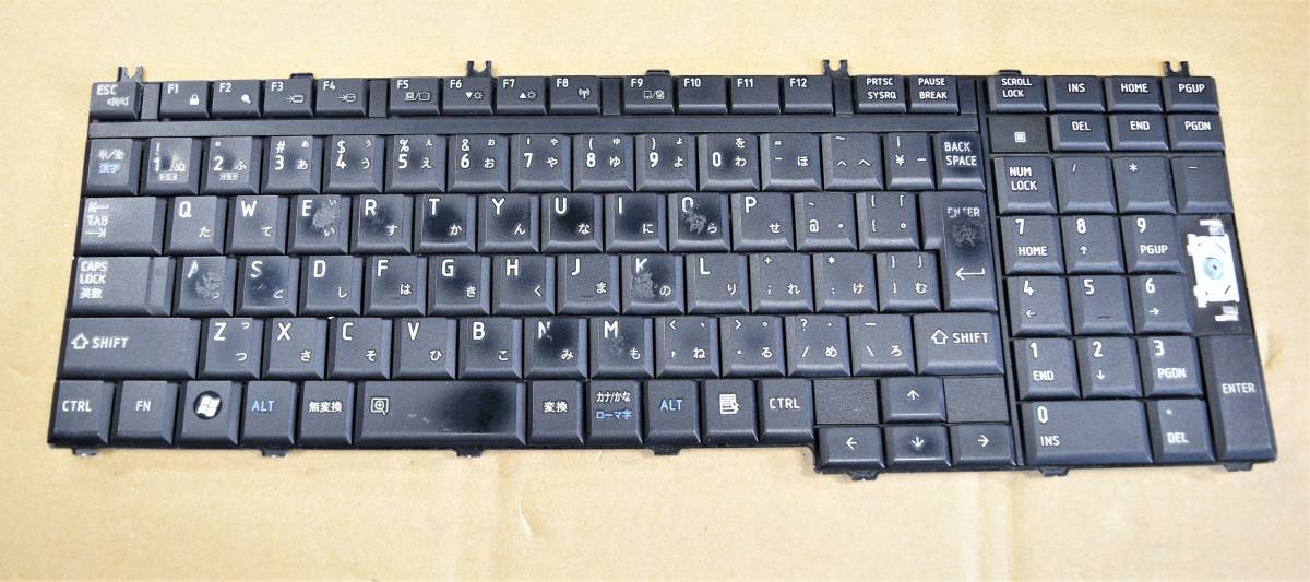 [ junk ] Toshiba TOSHIBA dynabook Satellite keyboard G83C000AQ2JP / 15T0131589A(KB-026)