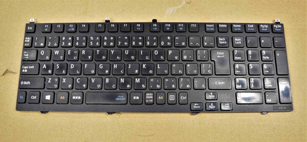 【ジャンク品】NEC VersaPro キーボード AERR3J02010 / MP-12U60J0-9201（KB-051）_画像1