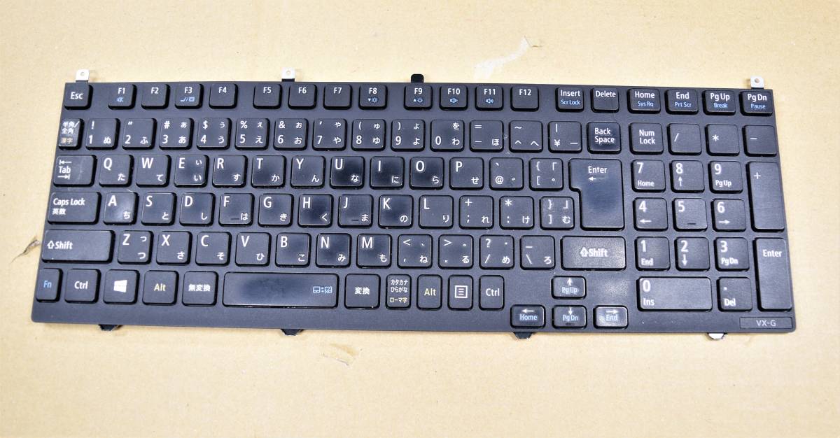 ジャンク品】NEC VersaPro キーボード AERR3J00010 / MP-12U60J0-920