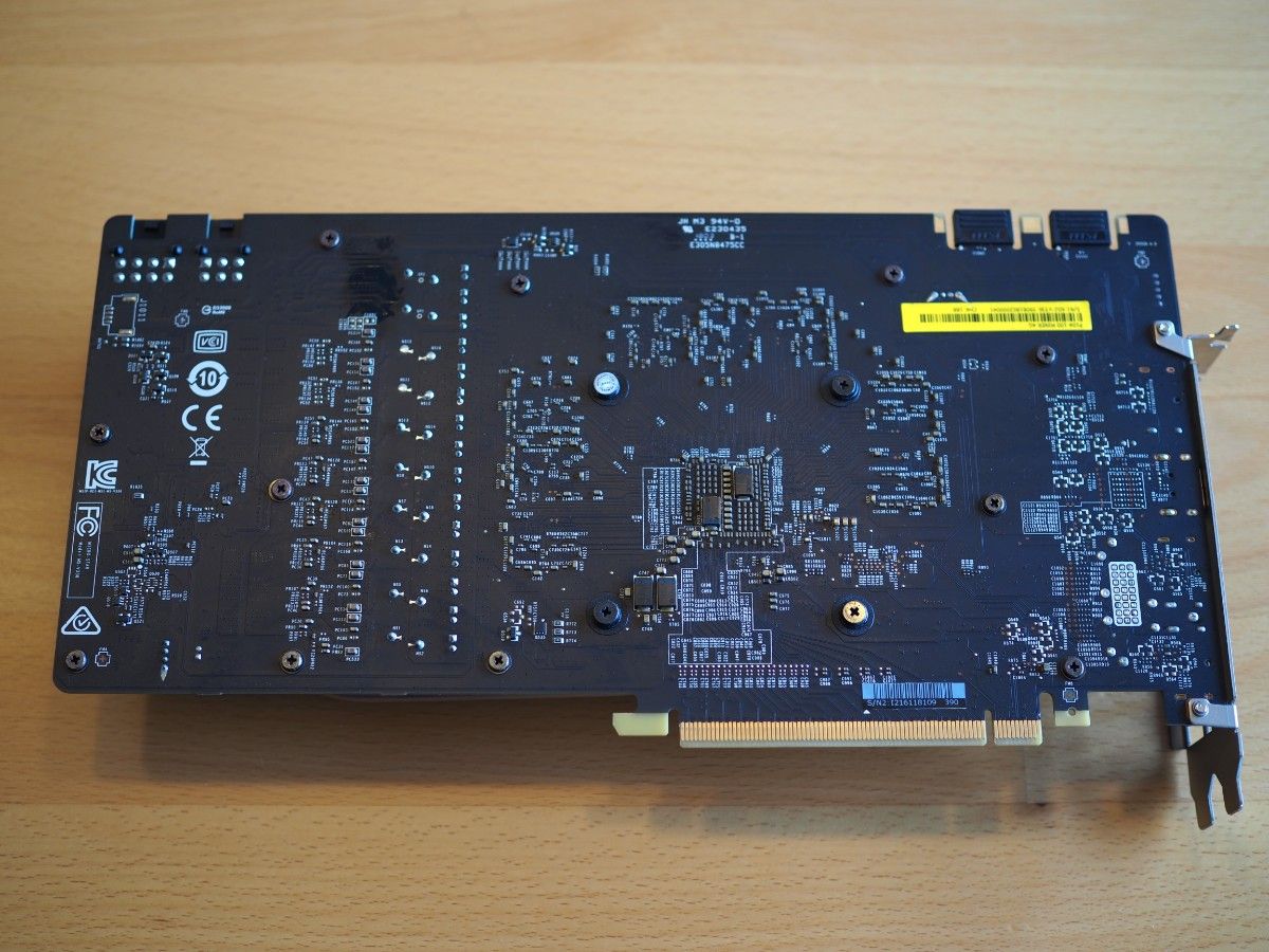 MSI グラフィックボード P104-100 マイニングGPU GTX1080相当 動作確認