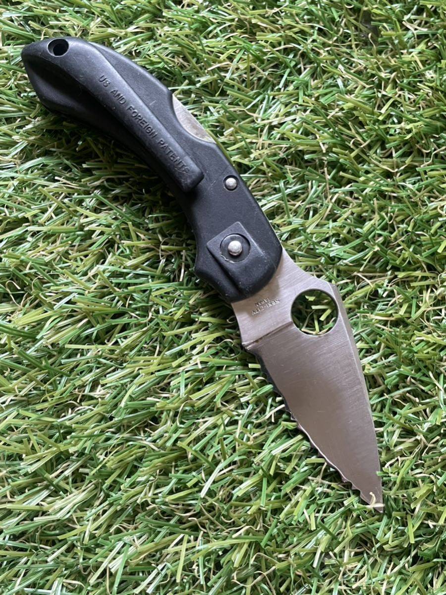 SPYDERCO DRAGONFLY スパイダルコ　ドラゴンフライ　フォールディングナイフ 折りたたみナイフ_画像4