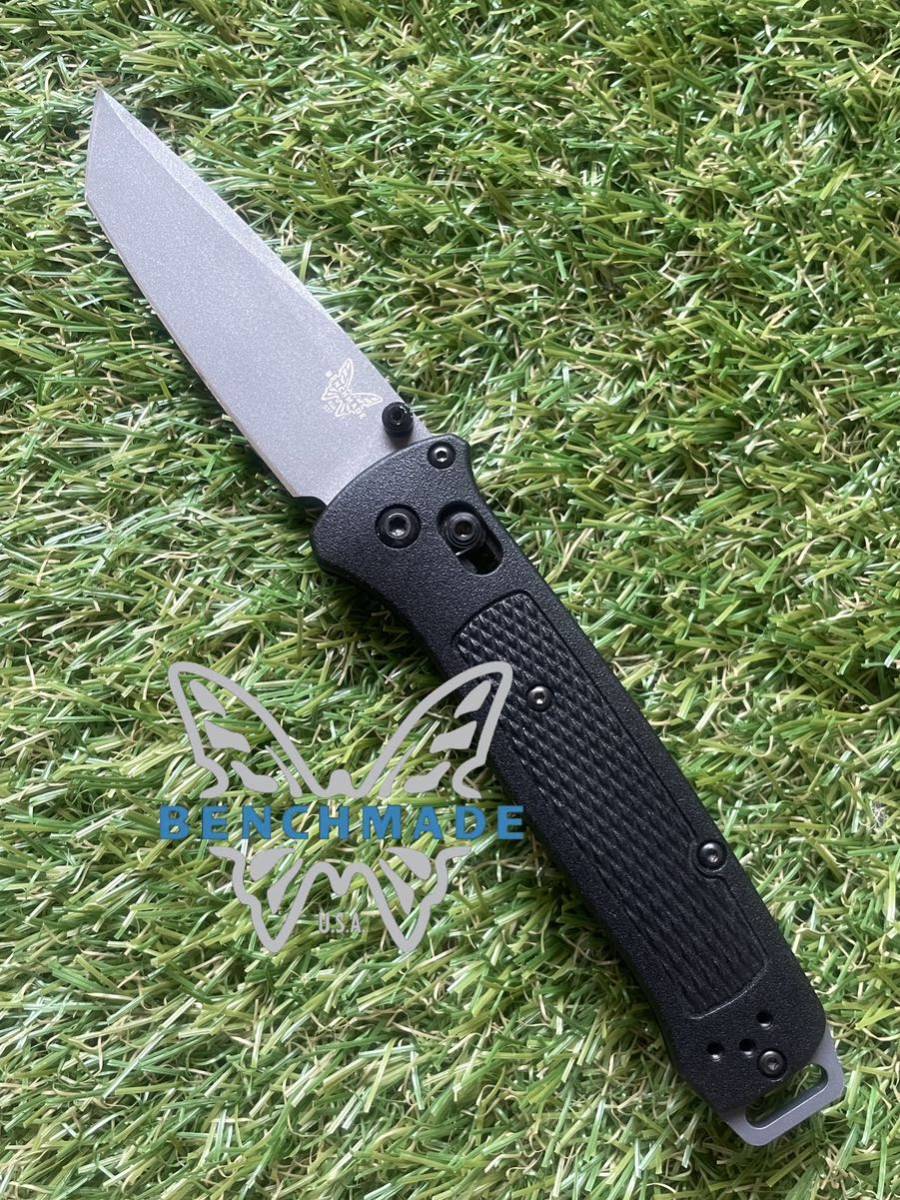 BENCHMADE #014 Bailout 537 Black ベンチメイド フォールディングナイフ 折りたたみナイフ_画像1