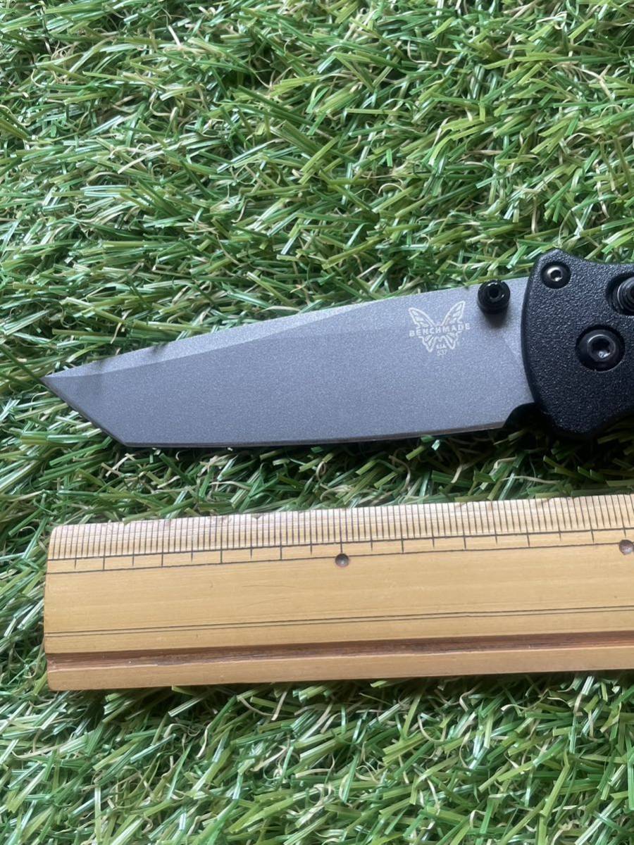 BENCHMADE #014 Bailout 537 Black ベンチメイド フォールディングナイフ 折りたたみナイフ_画像6