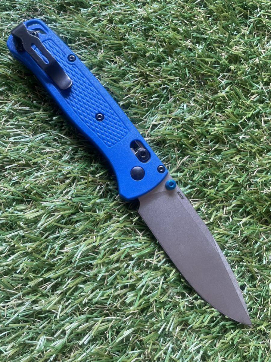 BENCHMADE #016 BUGOUT Blue ベンチメイド　フォールディングナイフ 折りたたみナイフ