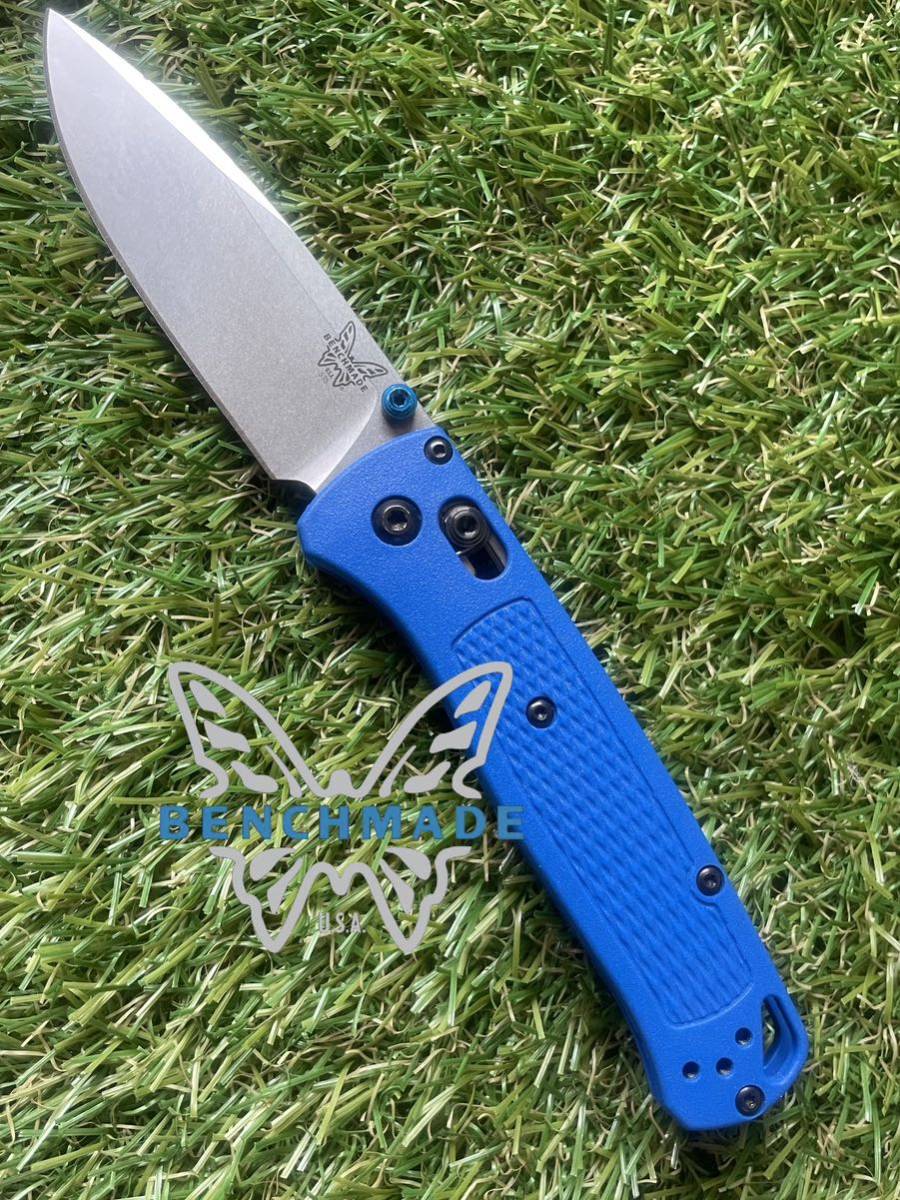 BENCHMADE #016 BUGOUT Blue ベンチメイド　フォールディングナイフ 折りたたみナイフ