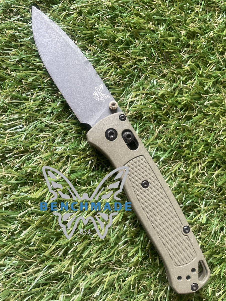 海外限定】 BENCHMADE #017 BUGOUT Green ベンチメイド バクアウト