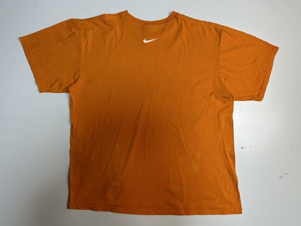 ☆US古著 NIKE ナイキ Tシャツ 半袖 プリント オレンジ【M】コットン　　　　　◆3984◆