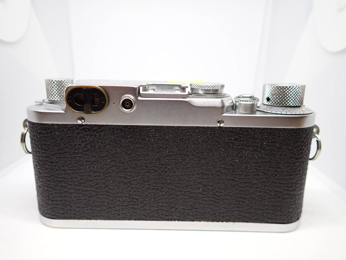 レア　動作確認済み　Leica　Ⅱc（Ⅲf仕様　セルフ付き）　バルナックライカ　2ｃ　３ｆ仕様　セルフタイマー付き　ブラックダイヤル仕様_画像6