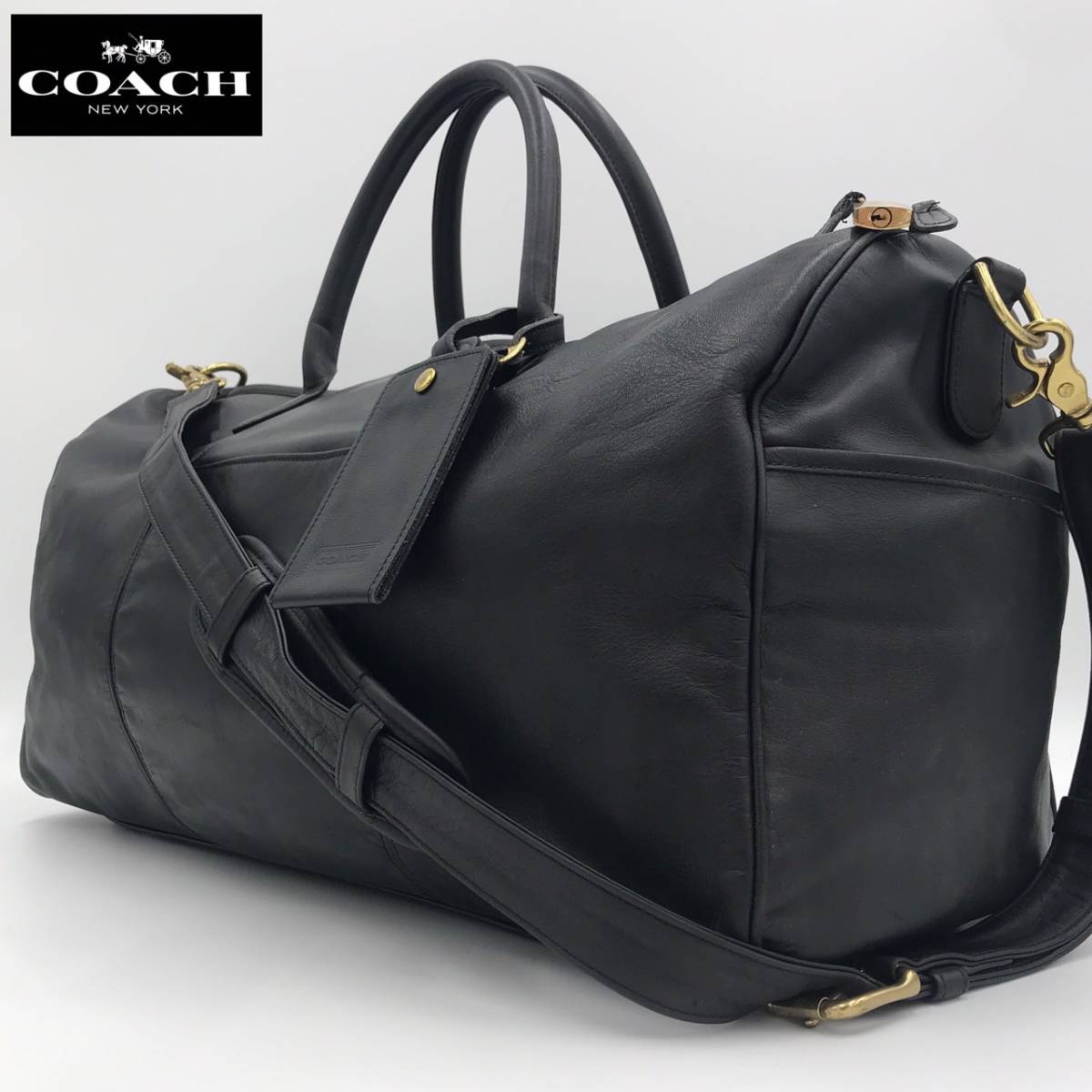 1円 OLD COACH オールド コーチ 0524 ボストンバッグ トラベルバッグ