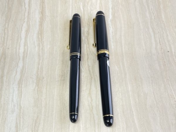 美品 PILOT CUSTOM 74 万年筆 2本セット ペン先 14K 585 パイロット