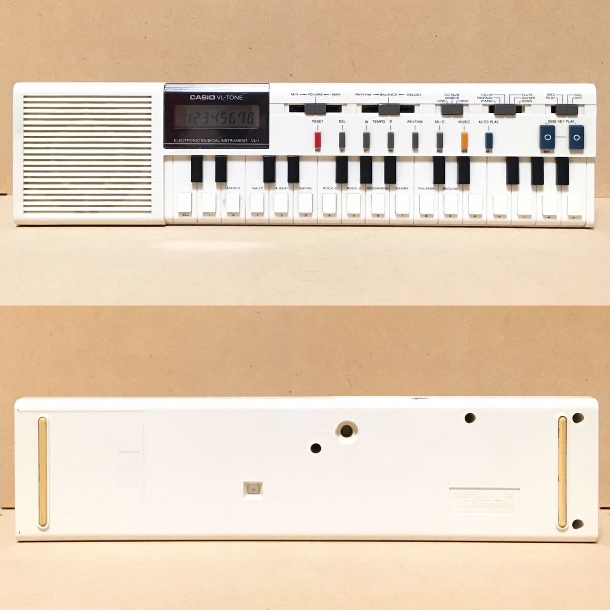 CASIO VL-1 VL-TONE 電卓 ミニキーボード スペースエイジ CASIO VL-1 VL-TONE 電卓 ミニキーボード スペースエイジ
