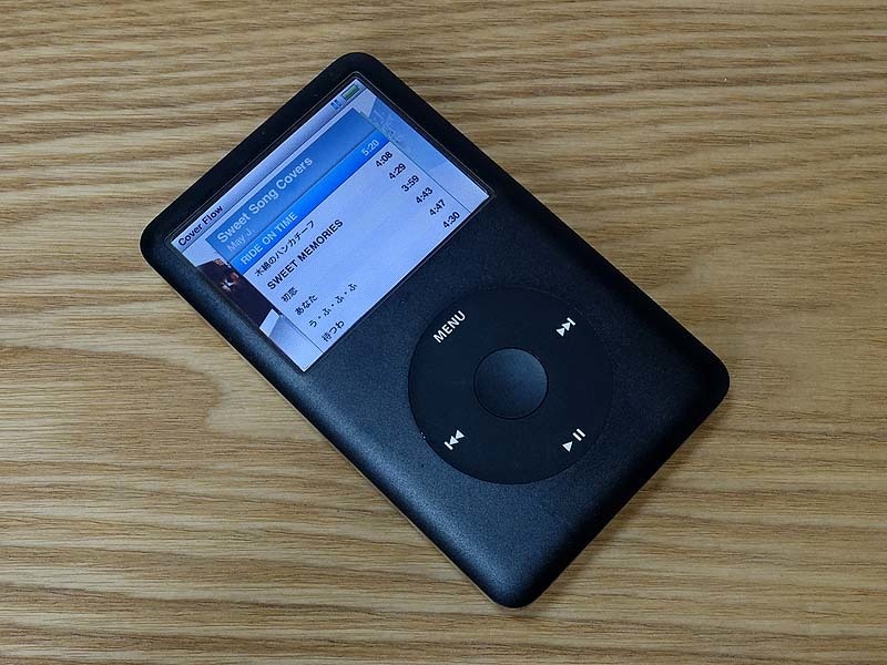 iPod Classic 第6世代 80GB A1238 ブラック モデル MB147J iPod Classic 第6世代 80GB A1238 ブラック モデル MB147J