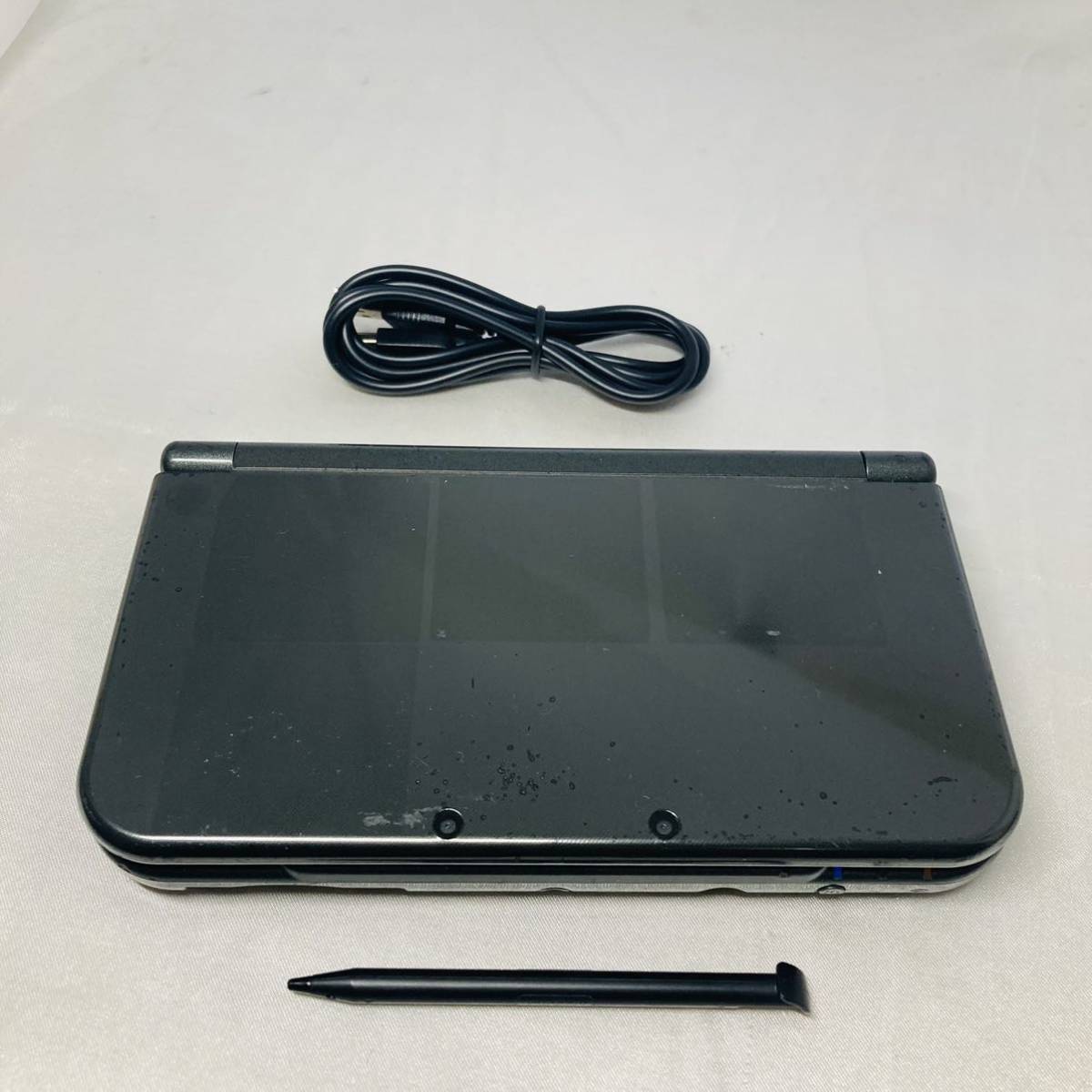 ☆1円～ 動作確認済New NINTENDO 3DSLL 本体メタリックブラック任天堂