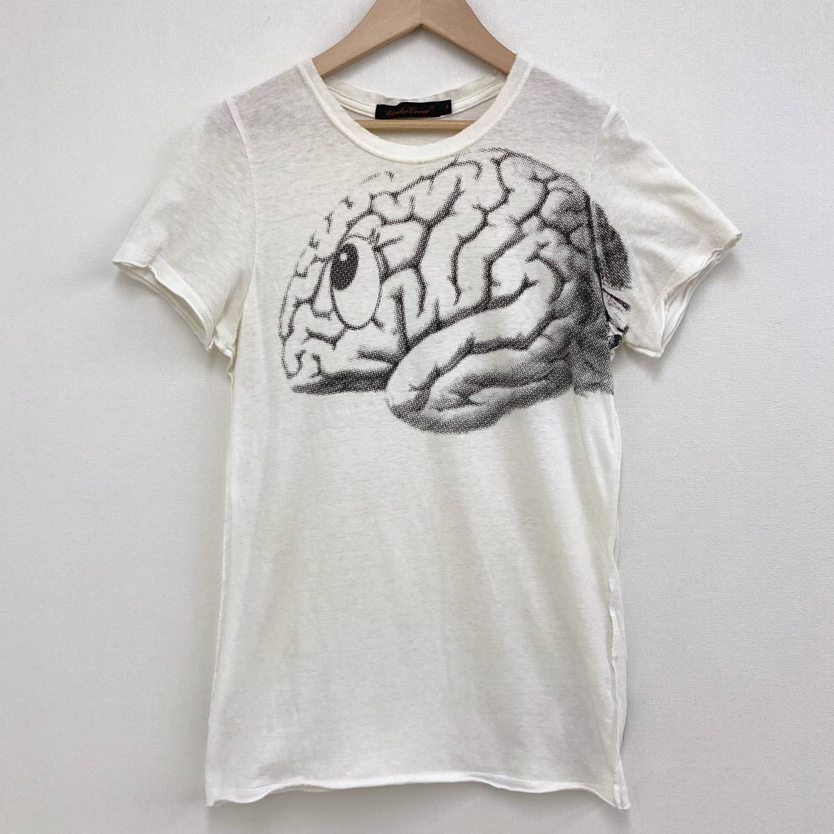 UNDERCOVER BUT BEAUTIFUL BRAIN Tシャツ ホワイト 1サイズ アンダーカバー 半袖 カットソー Tee 脳みそ ブレイン VINTAGE archive 3070355_画像1