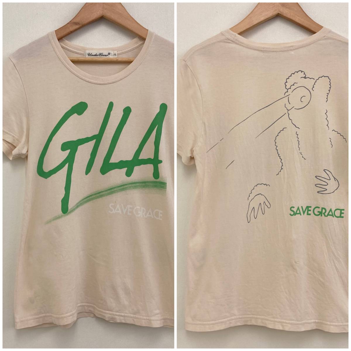 から厳選した 半袖 アンダーカバー 1サイズ Tシャツ GRACE GILA