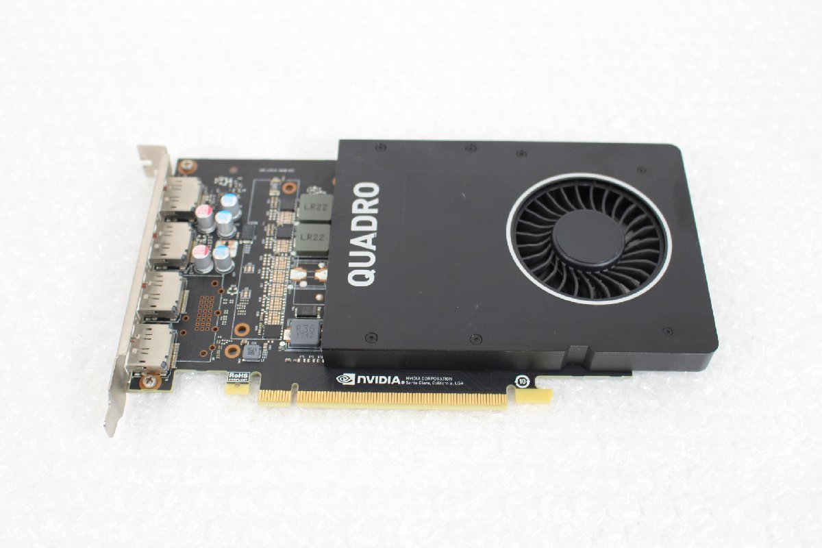NVIDIA QUADRO P2000 GDDR5 5GB PCIe 動作品-