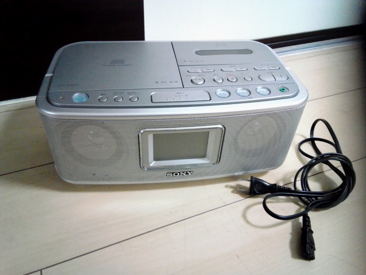SONY CD ラジオカセットレコーダー　CFD-E500TV 動作確認済_画像1
