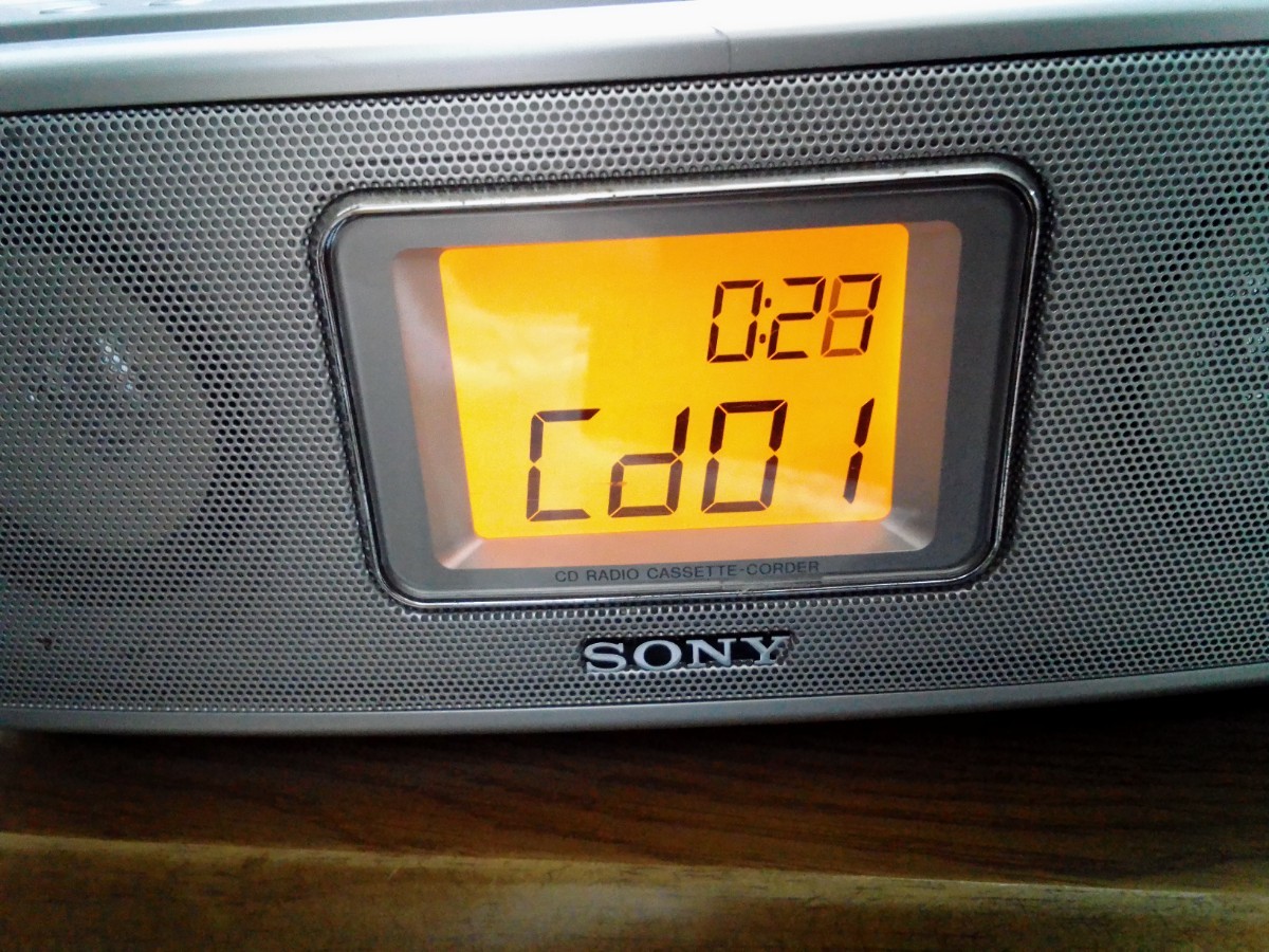 SONY CD ラジオカセットレコーダー　CFD-E500TV 動作確認済_画像5
