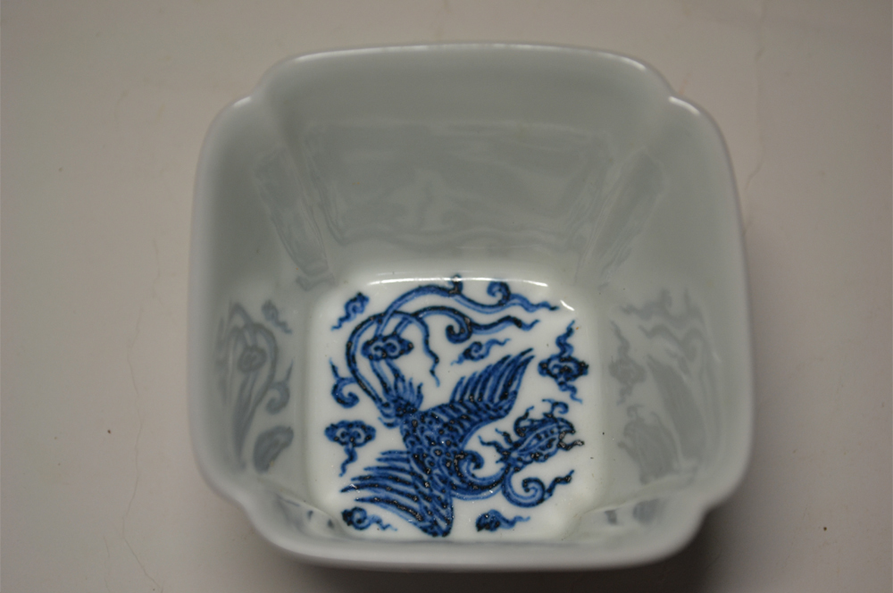 中国美術染付コップ茶杯茶道具中国古玩置物| JChere雅虎拍卖代购