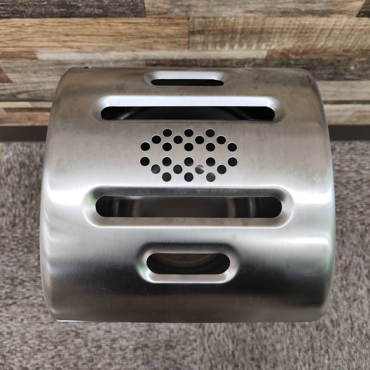 3008【未使用品☆JT/日本たばこ産業】スタンド灰皿 角型◇喫煙所 屋外
