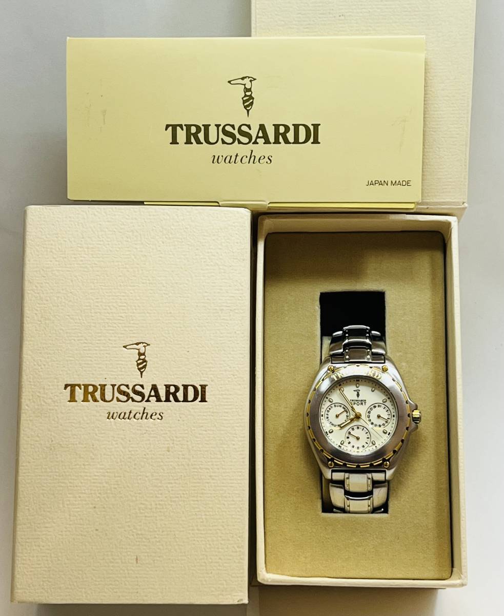 動作未確認 TRUSSARDI トラサルディ SPORT スポーツ 腕時計 TS-2503