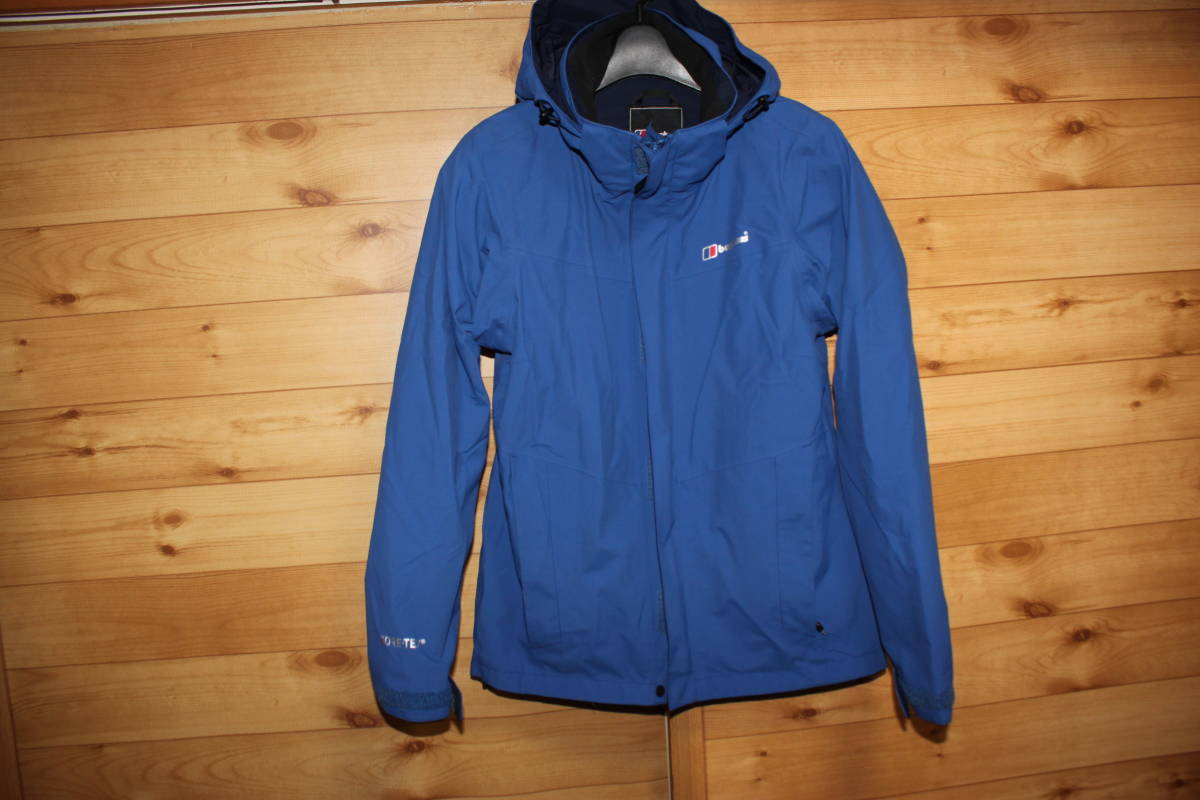  bar g house lady's S blue Gore-Tex GORE-TEX Hill War car shell jacket. berghaus 22058 free shipping prompt decision 