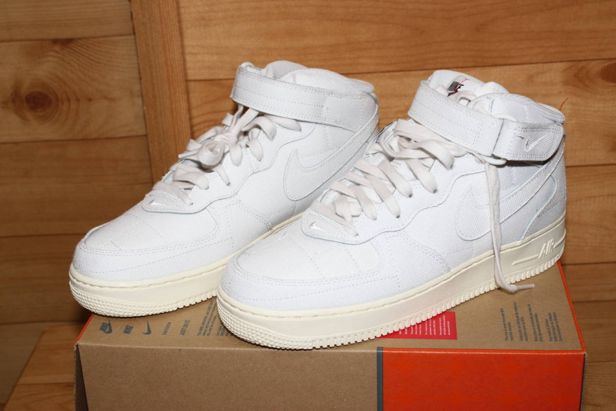 未使用ナイキNIKE 　メンズ27㎝　エアフォース1　ミッド　WMNS AIR FORCE 1 07 MID LX dz4866　送料無料即決_画像1