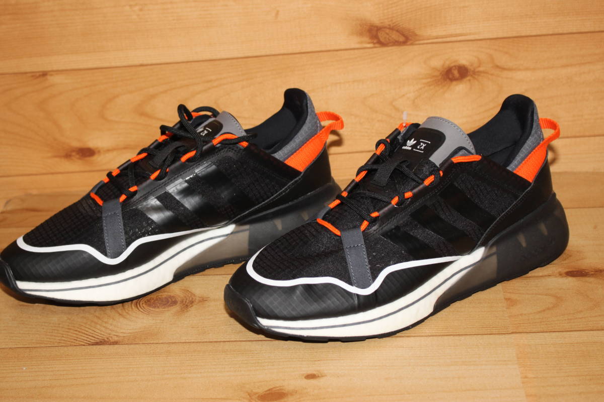 未使用アディダスadidas　27.5㎝　オリジナルス originals ZX 2K BOOST PURE スニーカー H06569 ブーストBOOST　送料無料即決　シューズ_画像1