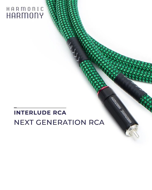 【0.5m】【国内正規品】Harmonic Harmony INTERLUDE RCA(インタールード) RCAケーブル_画像2