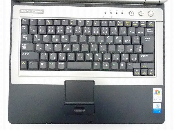 △NEC VersaPro VY16F/EF-R PC-VY16FEFEJAHR Pentium M725 1.6Ghz 256MB DVD-ROM 15インチ OSなし BIOSのみ_画像2