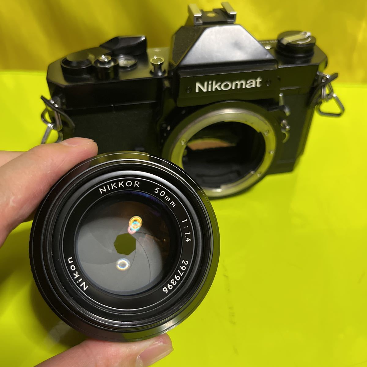 最新作の Nikon/ニコン レンズ 50mm/1:1.4 ジャンク扱い ボディ