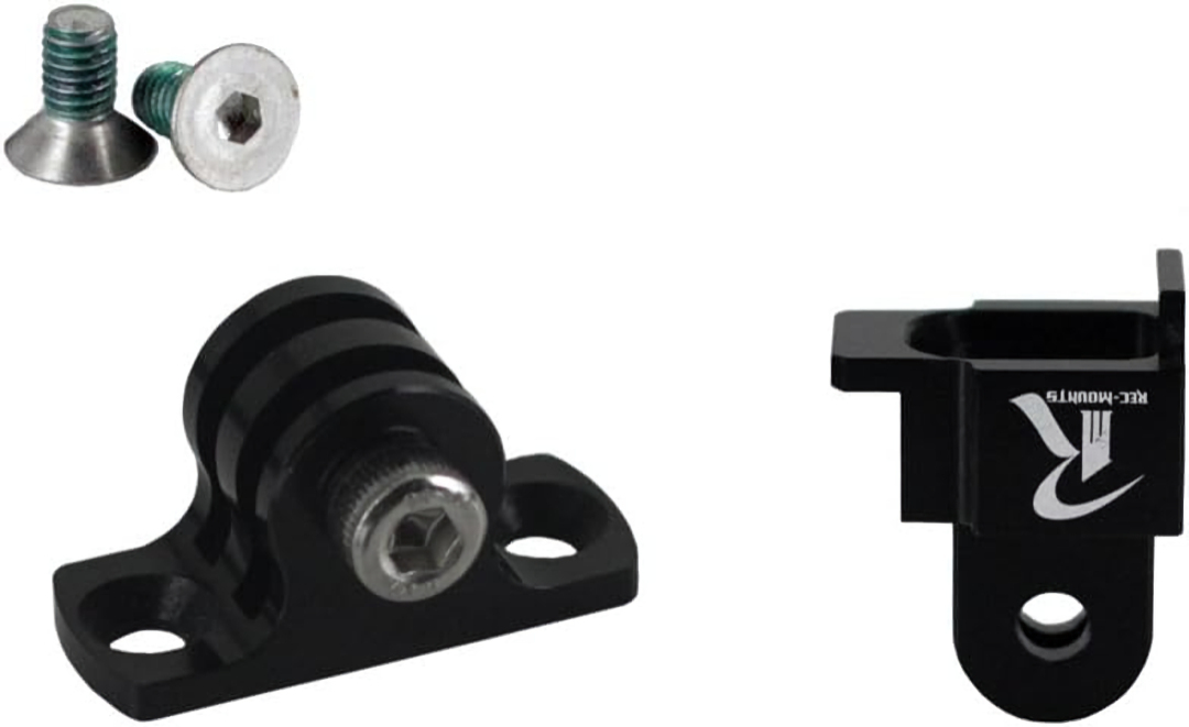 REC-MOUNTS(レックマウント) 下部アダプター+ライトアダプターセット GoPro or CAT EYE(キャットアイ)用 400A+CATHL2_画像1