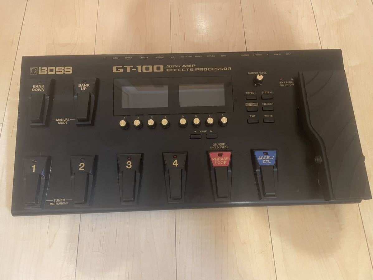 BOSS GT-100 ハードケース付き(マルチエフェクター)|売買された