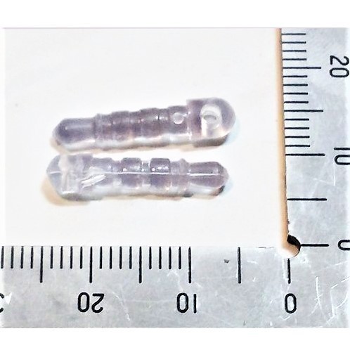 Φ3.5ｍｍイヤホンジャックに挿す携帯ストラップ　２ヶセット 　水やホコリ防止　★鄭1_画像1