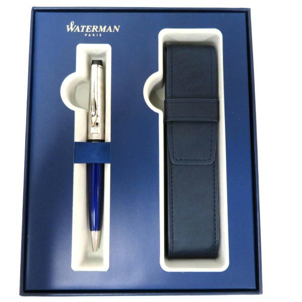 未使用 WATERMAN/ウォーターマン エキスパートデラックス ダークブルー