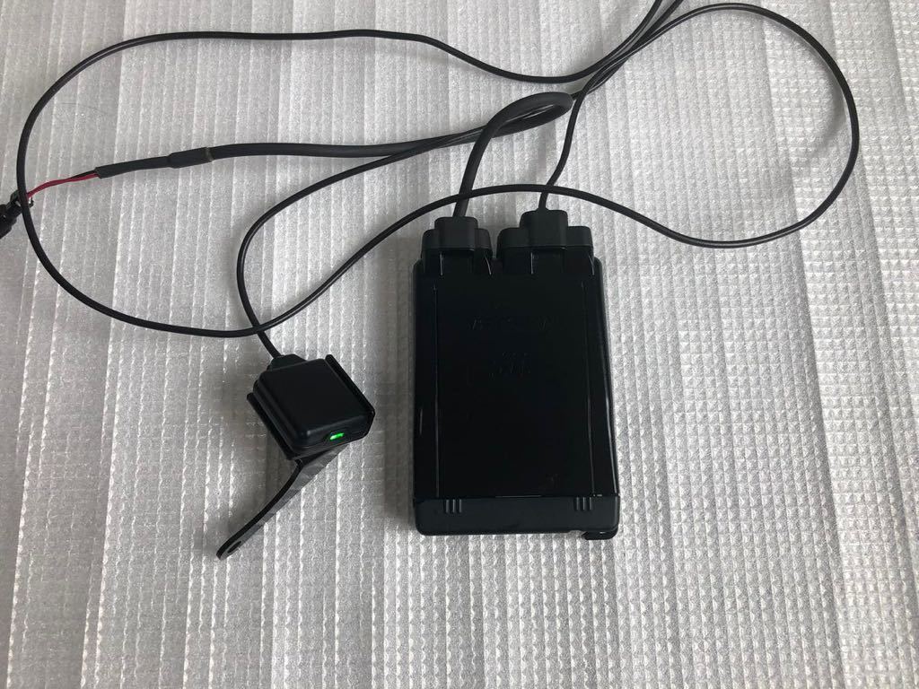 ETC オートバイ用 ミツバ アンテナ別体 MSC-BE61【美品】 セットアップ