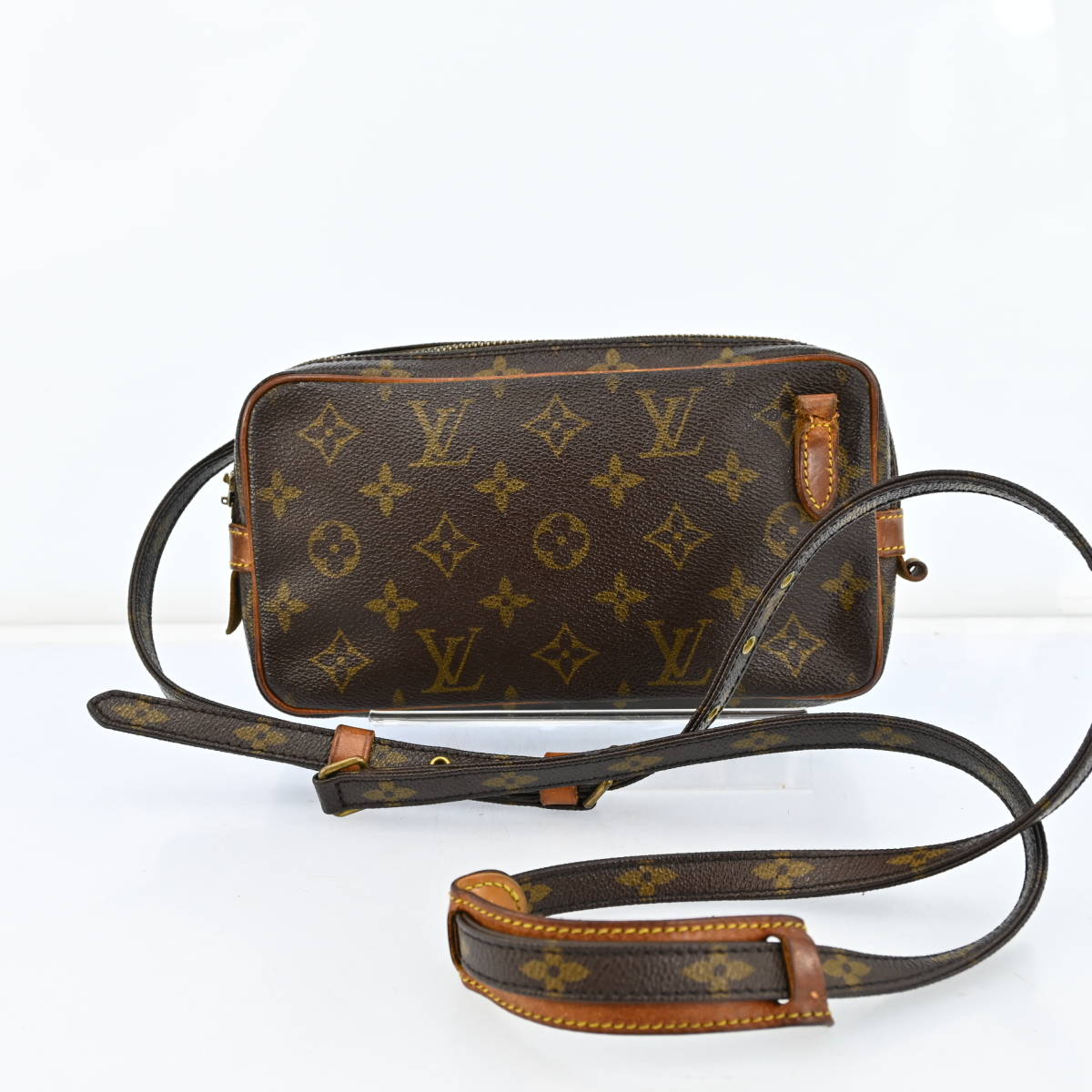 お買得】 LOUIS VUITTON ルイヴィトン LV モノグラム マルリーバンド
