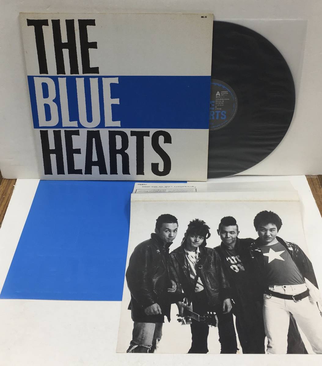 オリジナル盤】THE BLUE HEARTS（ザ・ブルーハーツ）LPレコード - レコード