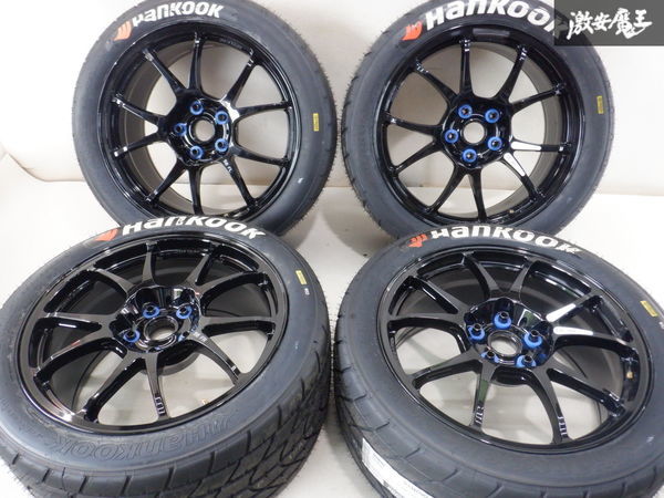 TWS MOTOR SPORT T66-F 鍛造 18インチ 8.5J +40 9.5J +38 5穴 PCD114.3 ホイール 新品 ハンコック 260/660R18 クイックリリースナット付_画像1